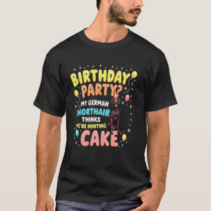 Camiseta Presente Divertido de Aniversário para Cão Pointer