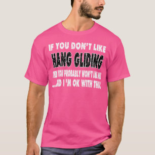 Camiseta Presente Divertido de Asseguramento de Asa Delta