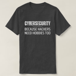 Camiseta Presente Divertido de Cibersegurança para Homens T