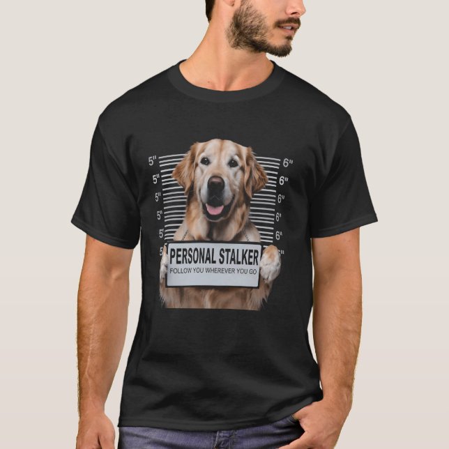 Camiseta Presente Divertido de Humor para Amante de Cães St (Frente)