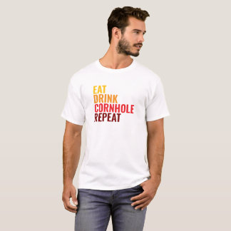 Camiseta Presente Divertido Gradiente de Cor Amante de Corn