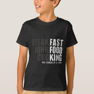 Camiseta Presente Divertido para Amantes de Comida Rápida p