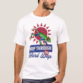Camiseta Presente Divertido para Amantes de Rãs Supere os D