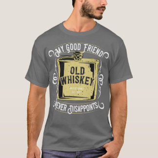 Camiseta Presente Divertido para Amigo Amante de Uísque Vin