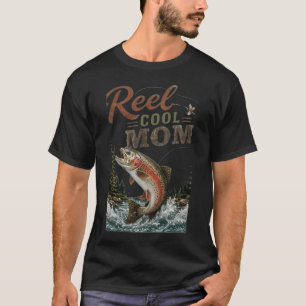 Camiseta Presente Divertido para Mãe que Pesca