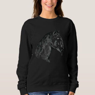 Camiseta Presente Divertido para Meninas com Cavalos Cavalo