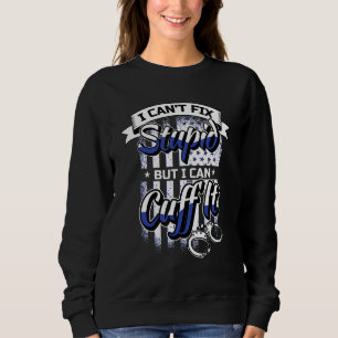 Camiseta Presente Divertido para Polícia - Algemas Aplicaçã