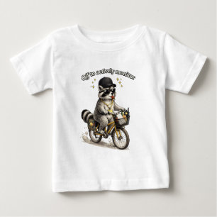 Camiseta Presente Divertido para Professor Mapache Apreciaç