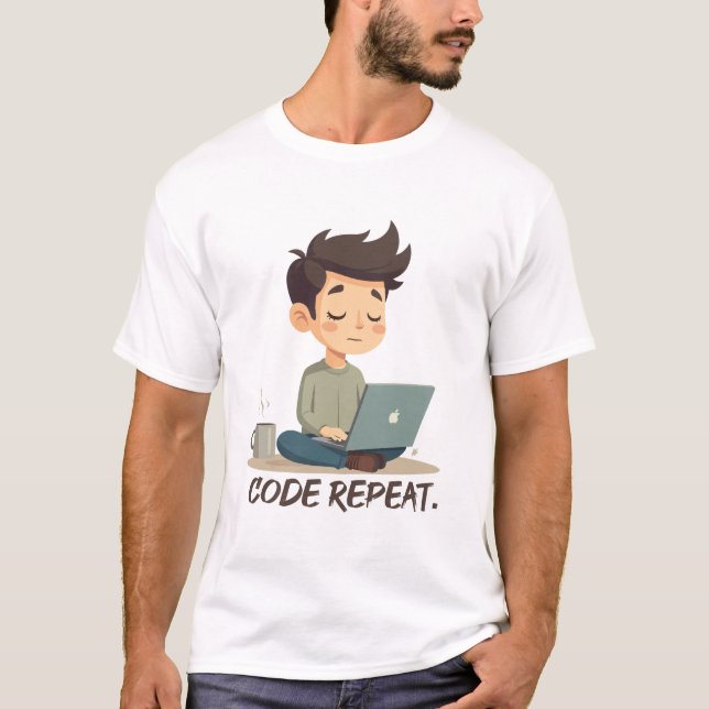 Camiseta Presente Divertido para Programadores e Amantes de (Frente)