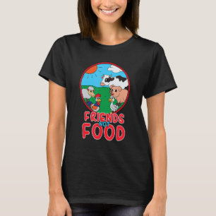Camiseta Presente Divertido Vegano Coma Plantas Ame Animais