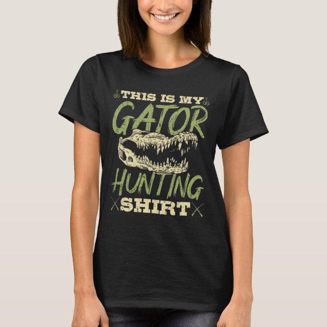 Camiseta Presente do Alligator Hunter Hover (Frente)