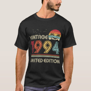 Camiseta Presente do aniversário de 30 anos da Edição Limit
