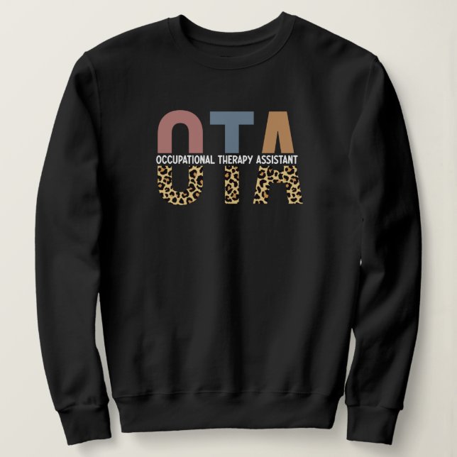Camiseta Presente do Assistente de Terapêutica OTA (Frente do Design)
