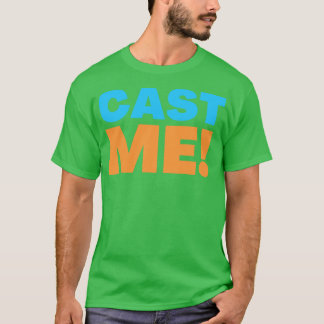 Camiseta Presente do Ator Cast Me