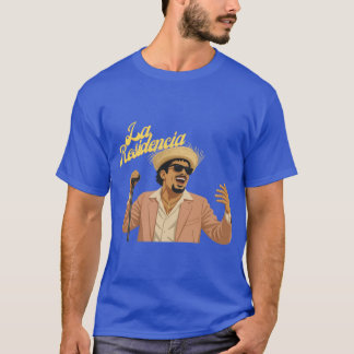 Camiseta Presente do Bad Bunny Benito cantando La Residenci