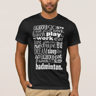 Camiseta Presente do Badminton