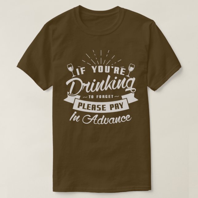 Camiseta Presente do Bar Barman Bartending Cocktail 14 (Frente do Design)