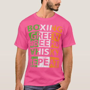 Camiseta Presente do Boxer Engraçado da Cerveja do Dia de S
