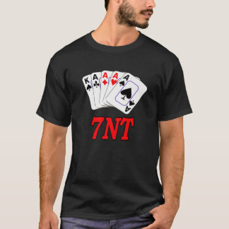 Camiseta Presente do Bridge Player - Jogo da Placa Bridge -