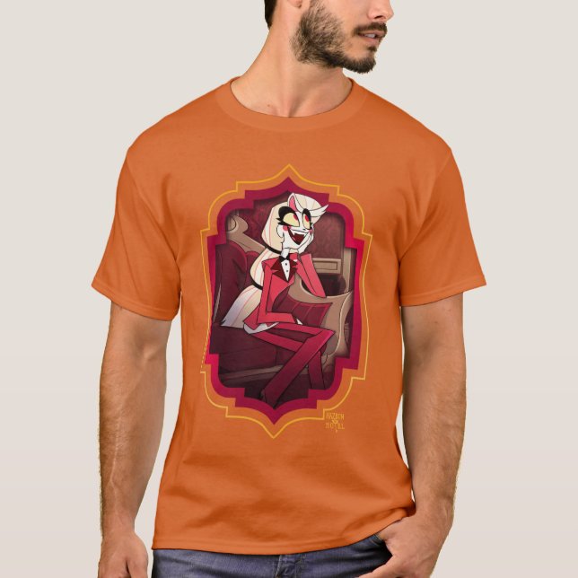 Camiseta Presente do Charlie do Hotel Hazbin (Frente)