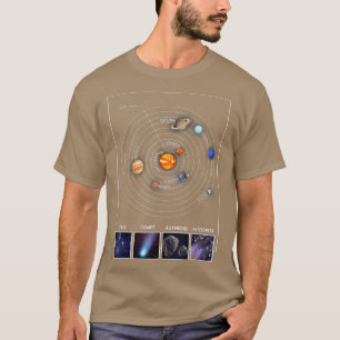 Camiseta Presente do Cientista da Astronomia Legal do Siste