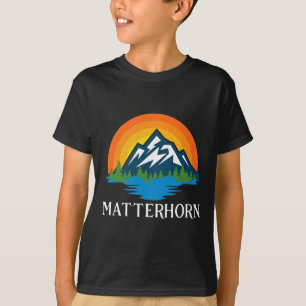 Camiseta Presente do cume para problema de montanhismo e ca