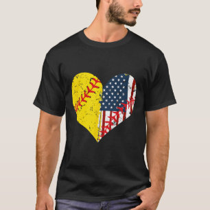 Camiseta Presente do Dia 4 de Julho Bandeira Americana Cora