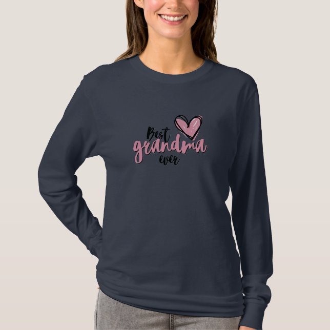 Camiseta Presente do Dia das Mães e de Aniversário 'Melhor  (Frente)