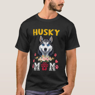 Camiseta Presente do Dia das Mães para Dono que Ama Husky