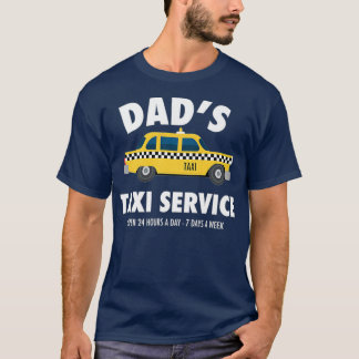 Camiseta Presente do Dia de os pais de Condução de Serviços