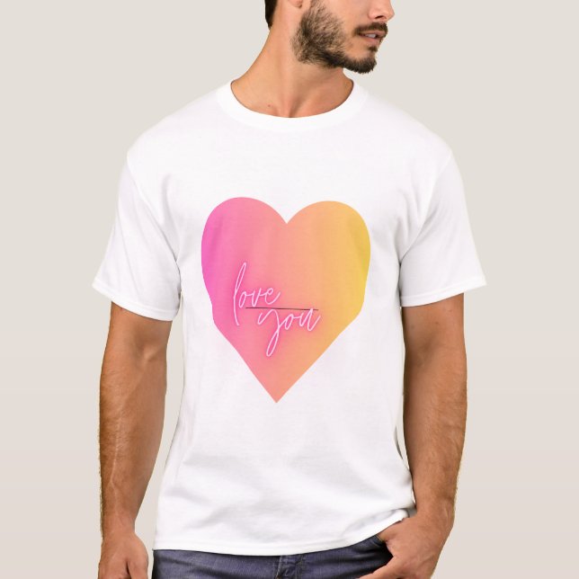 Camiseta presente do dia dos namorados (Frente)