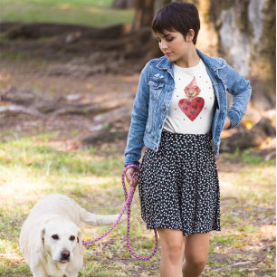 Camiseta Presente do Dia dos Namorados Cachorro Labrador Am
