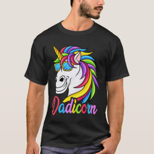 Camiseta Presente do Dia dos Pais Unicórnio Engraçado Papai