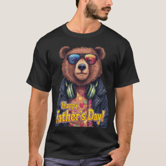 Camiseta Presente do Dia dos Pais Urso Legal para Pai Estil