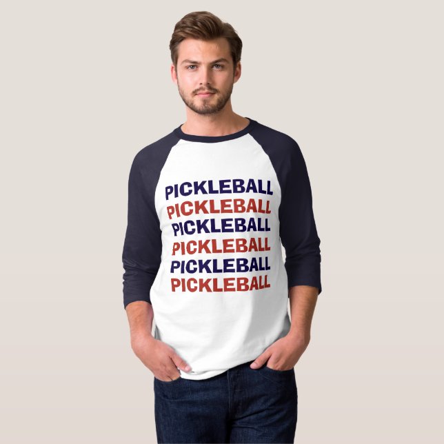 Camiseta Presente do dink de pickleball para fã, jogador, e (Frente Completa)