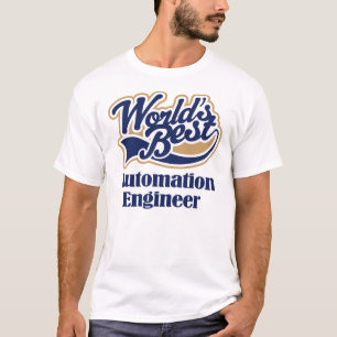 Camiseta Presente do engenheiro da automatização