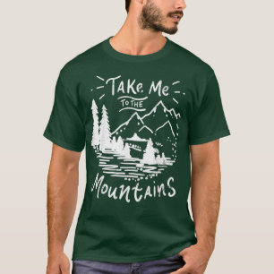 Camiseta Presente do escoteiro escalando subindo