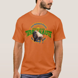 Camiseta Presente do Estado de Haute Indiana