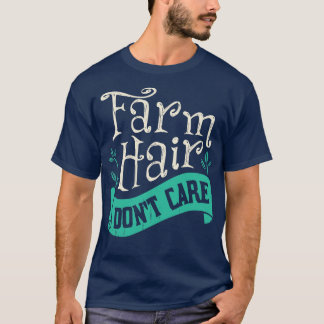 Camiseta Presente do fazendeiro que não se importa com o ca