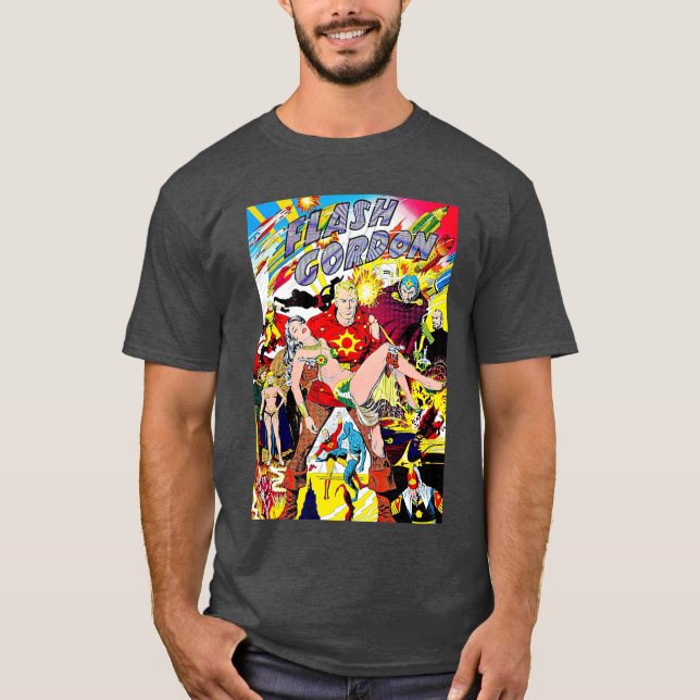Camiseta Presente do Flash Gordon (Frente)