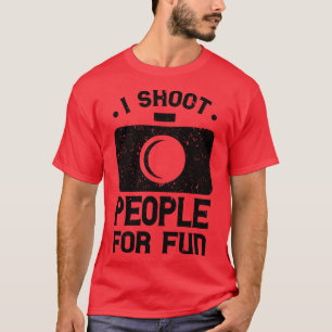 Camiseta Presente do fotógrafo Sayings