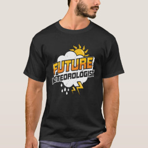 Camiseta Presente do Futuro Estudante de Meteorologia Meteo