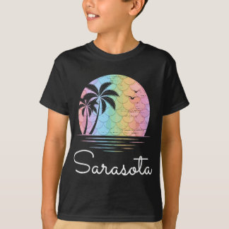 Camiseta Presente do Grupo de Praia da Família Sarasota Flo