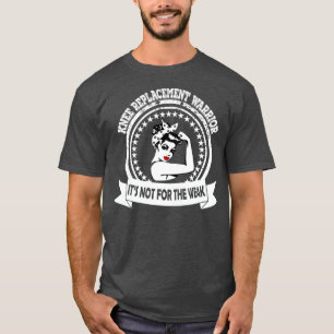 Camiseta Presente do guerreiro de substituição do joelho pa