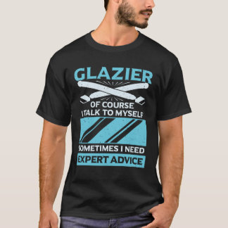 Camiseta Presente do Instalador de Vidro da Janela Funny Gl