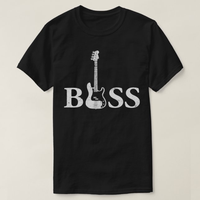 Camiseta Presente do Jogador Bass do Fender do Bass  (Frente do Design)