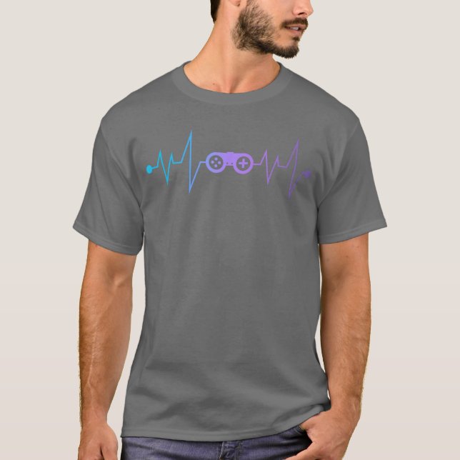 Camiseta Presente do jogador de videogames do controlador d (Frente)