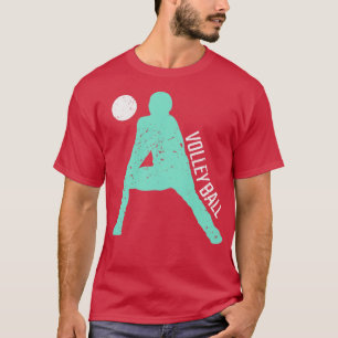 Camiseta Presente do jogador de voleibol