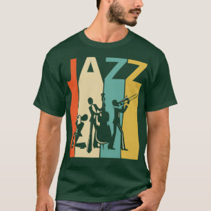Camiseta Presente do jogador Vintage Jazz