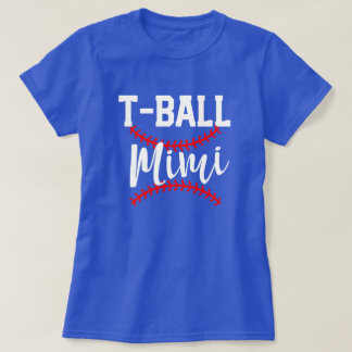 Camiseta Presente do jogo da avó do basebol das mulheres do